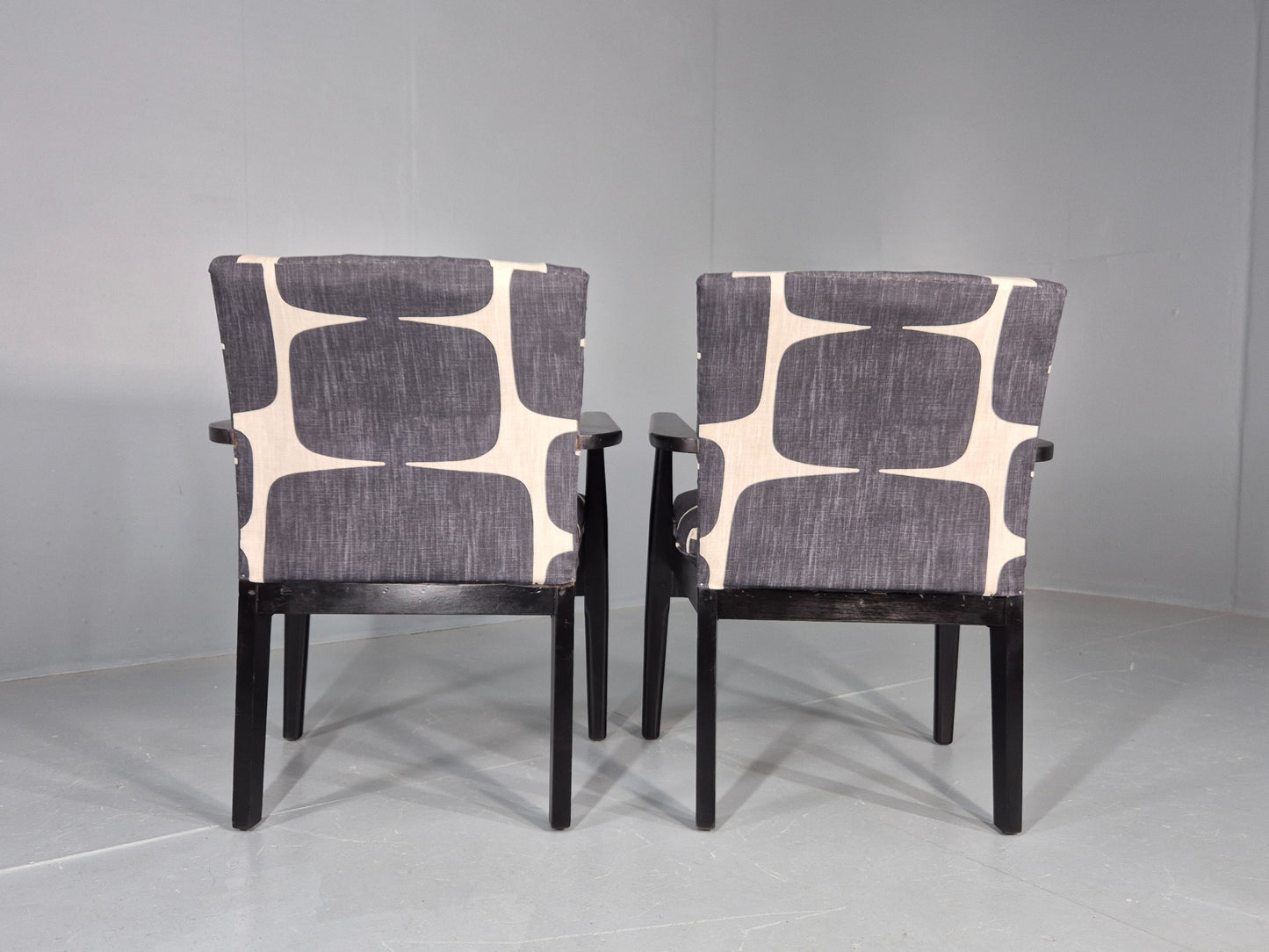 2 Vintage 1960s Lounge Chairs Parker Knoll New Upholstery EB11847