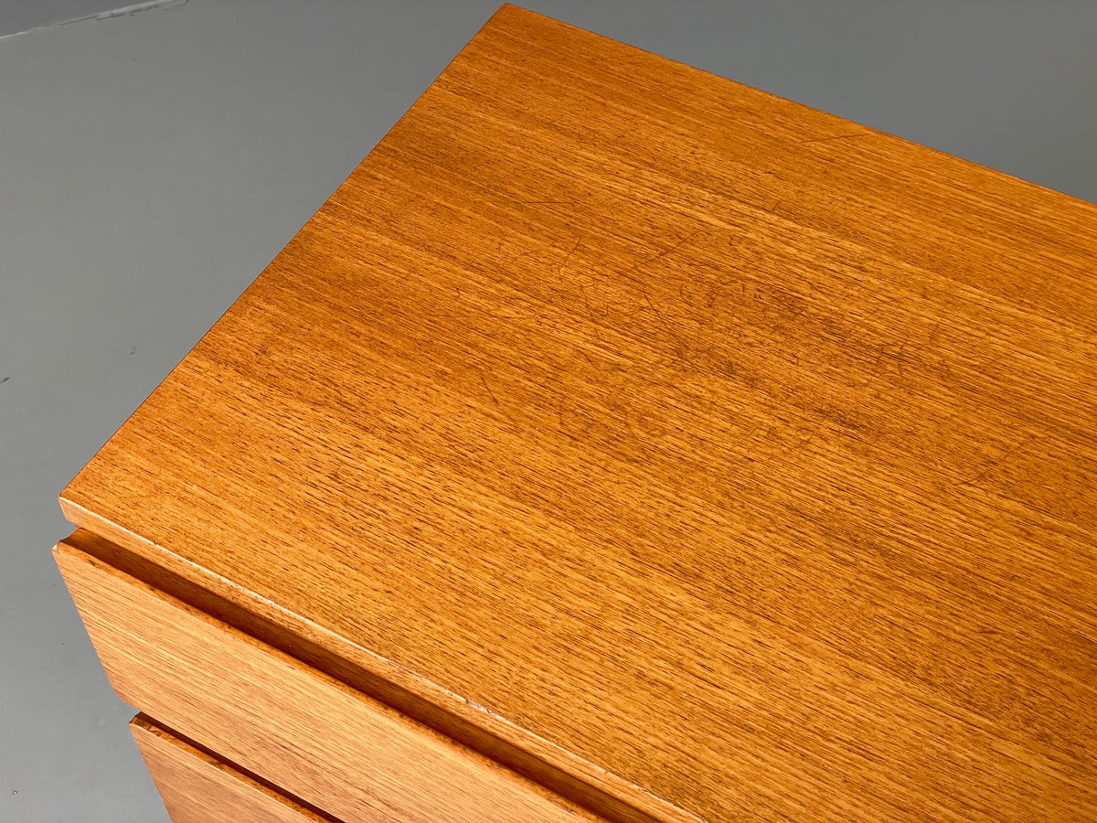Vintage Chest Of Drawers Teak By Beaver & Tapley Retro 1980s EB13163