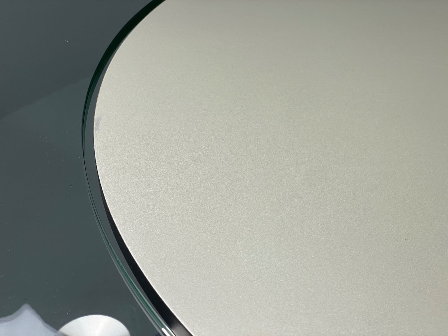 Circular Glass Dining Table By BoConcept Lazy Suzan Black Ash Modern EB12883