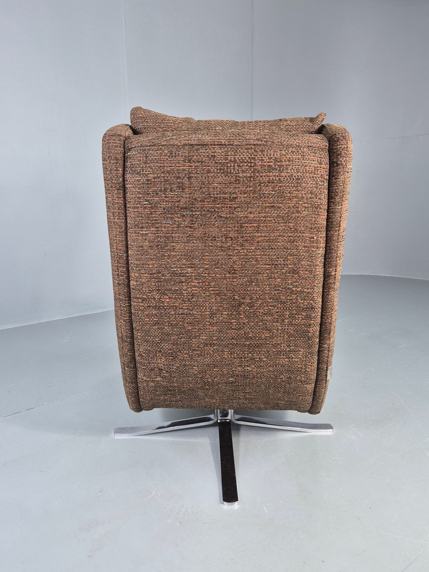 Vintage Fama Lenny Swivel Chair Modern Design Retro Mid Century Style EB12485