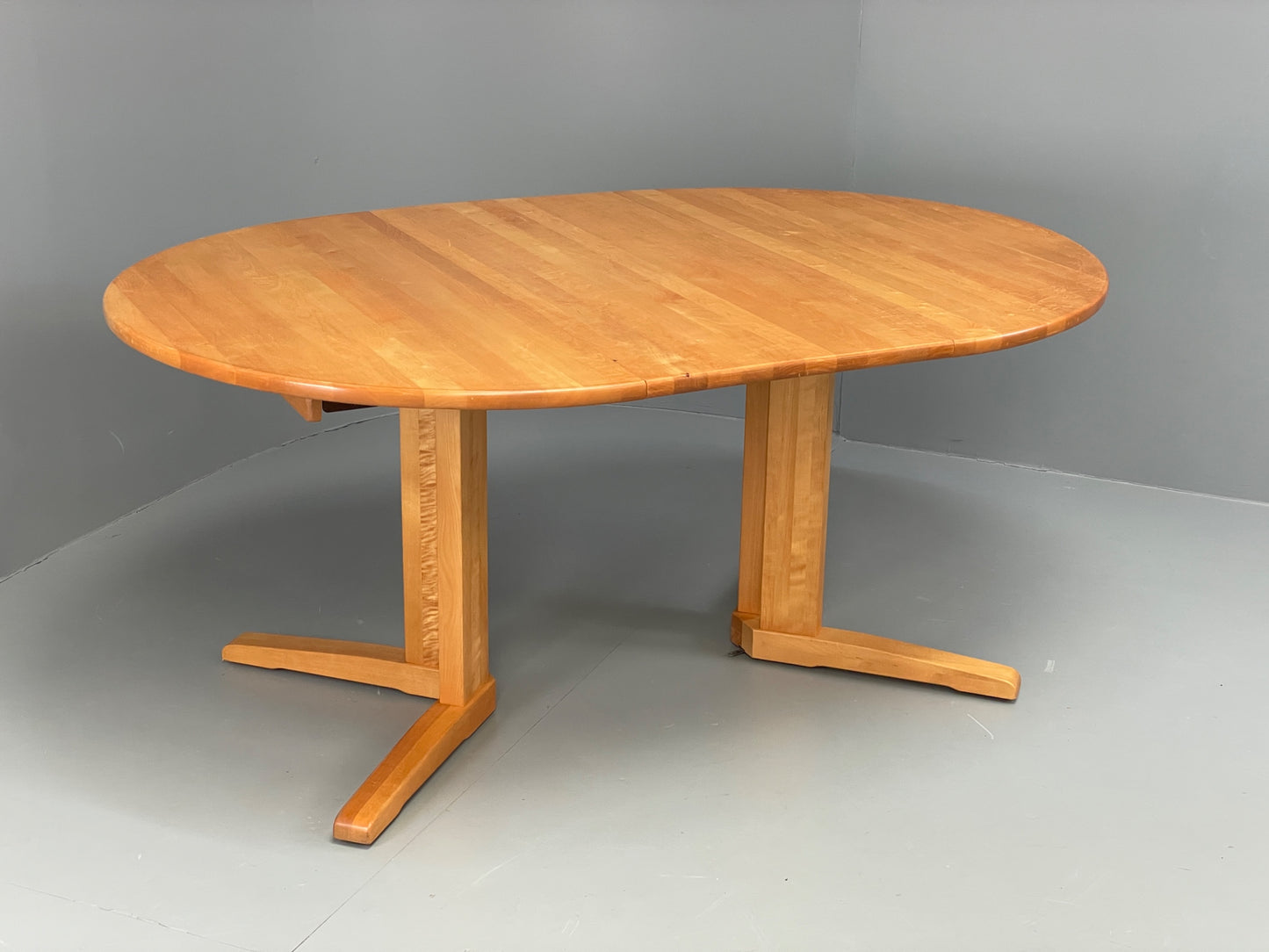 Vintage Extending Dining Table By Yngve Ekstrom For Stolab Swedish 1990s EB12885