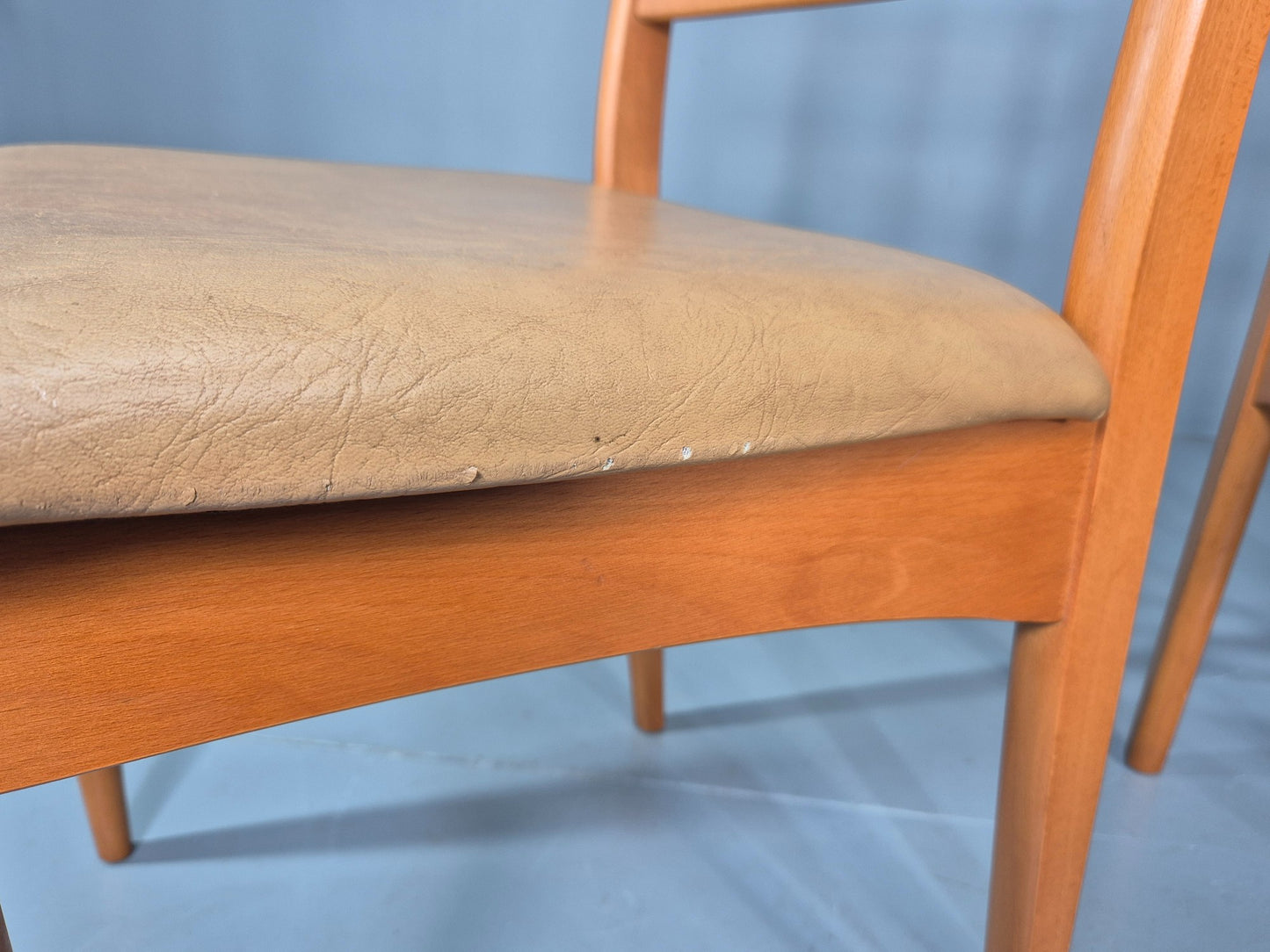 4 Vintage Schreiber Dining Chairs 1970s Retro Mid Century Dining Chairs EB12183