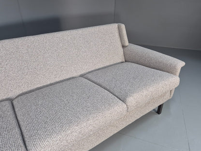 Fritz Hansen Three Seater Sofa by Arne Vodder New Upholstery MCM EB10970 M3SS