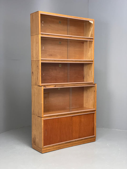 Vintage Simplex Cabinet Bookcase Stacking Modular Retro Mid Century EB13147