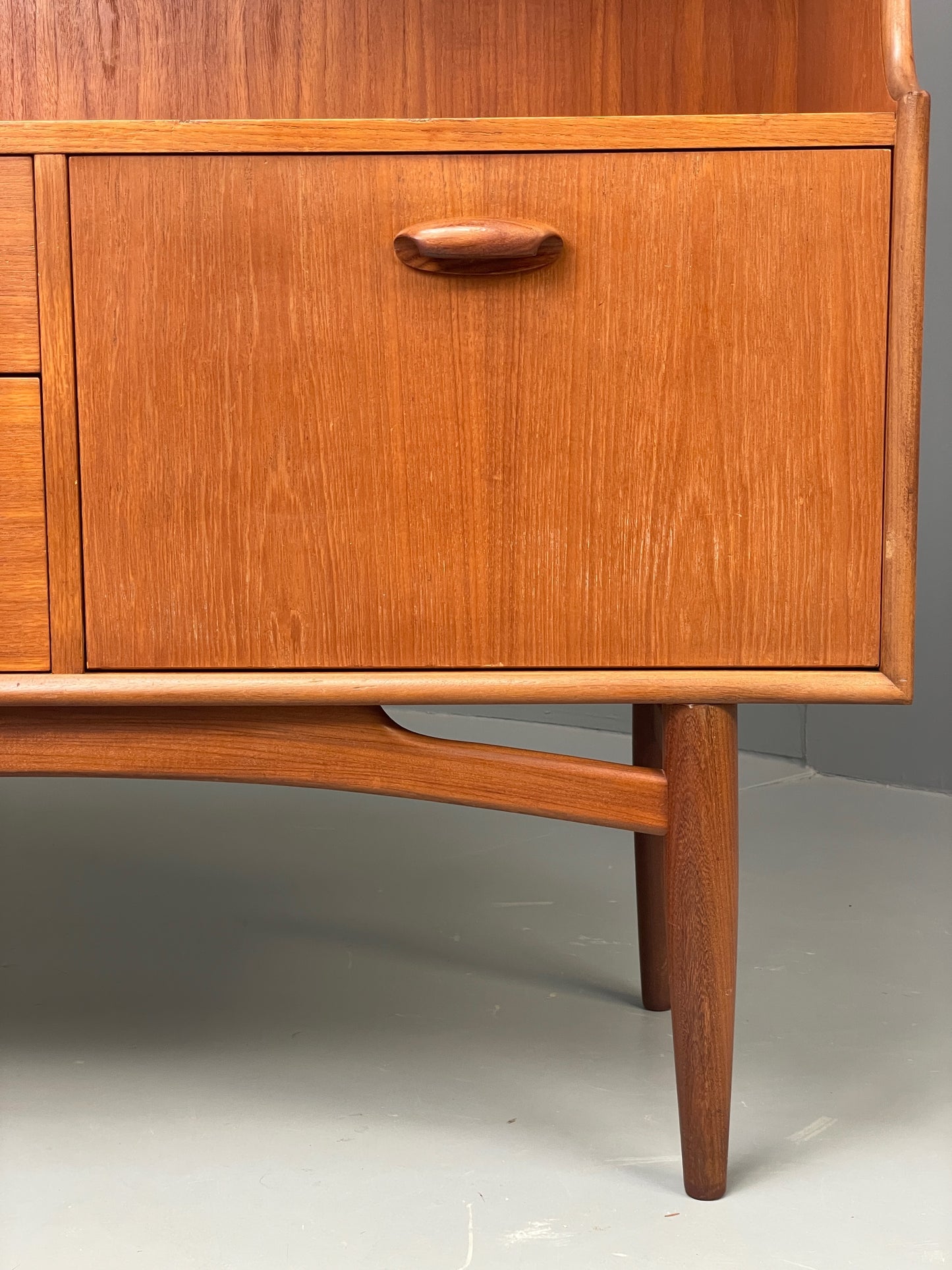 G Plan Teak Highboard Vintage 1960s Brasilia Range Shelving Storage EB12933