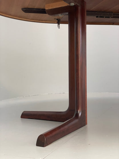 Vintage Dining Table Extending By Gudme Møbelfabrik Danish Mid Century EB12811