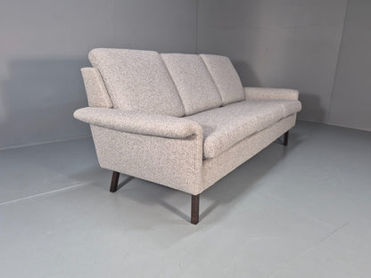 Fritz Hansen Three Seater Sofa by Arne Vodder New Upholstery MCM EB10970 M3SS