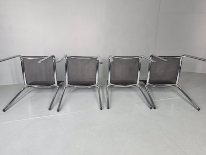 4 Alias High Frame Stacking Chair Italian Design Alberto Meda EB12864