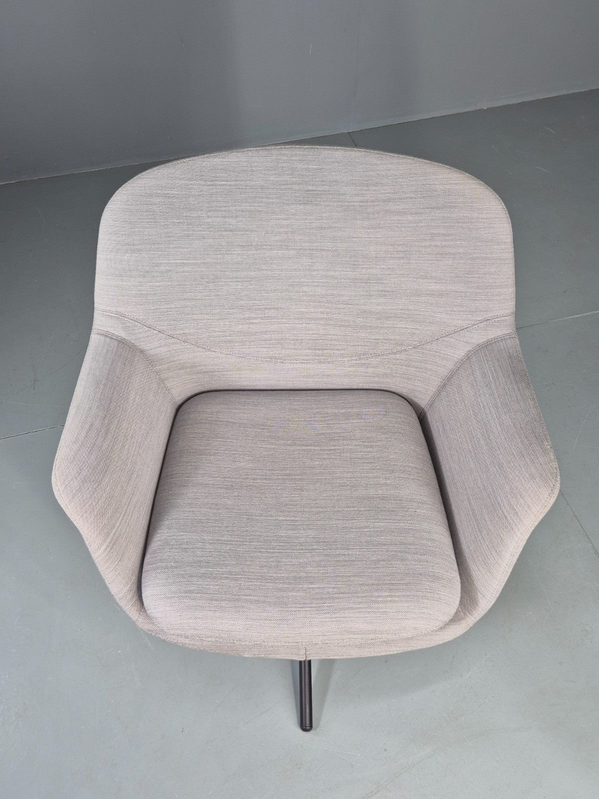 Vintage Swivel Lounge Chair Icons of Denmark Smile Chair Retro Modern EB12855