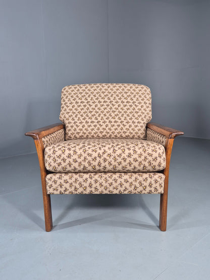 Vintage Mid Century Lounge Chair Brdr Andersen New Upholstery 60s Retro EB11132