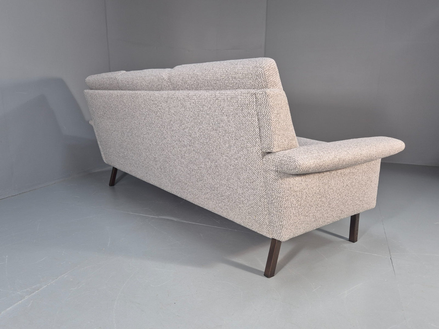 Fritz Hansen Three Seater Sofa by Arne Vodder New Upholstery MCM EB10970 M3SS