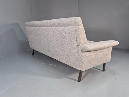 Fritz Hansen Three Seater Sofa by Arne Vodder New Upholstery MCM EB10970 M3SS