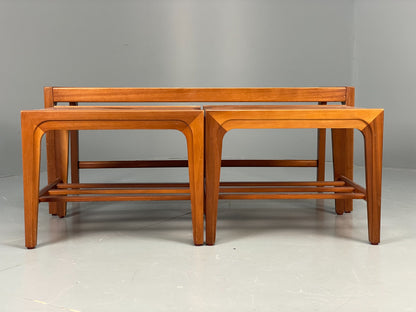Vintage Teak Nesting Tables Coffee Table By Remploy 1960s Retro EB12061