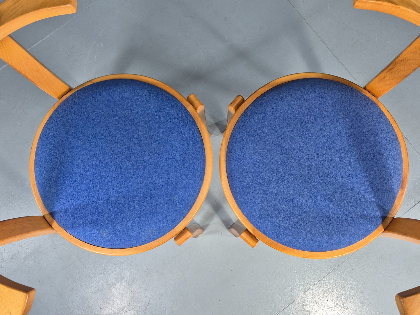 Vintage Mid Century Style Desk Chairs Swedish Kinnarps Retro  EB12140