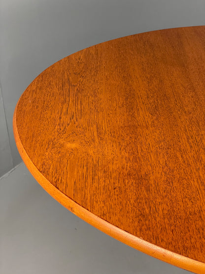 Vintage Teak Dining Table Oval Extending Mid Century Retro 1960s EB13156