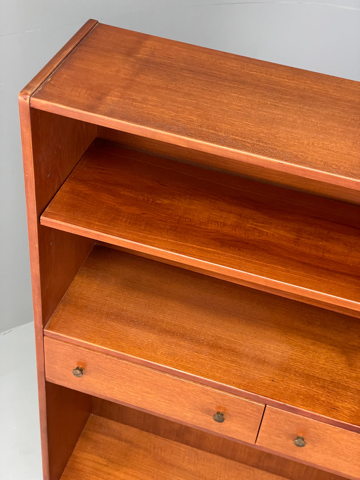 Vintage Teak Wall Unit Jentique Mid Century Retro Shelving Drawers EB13106