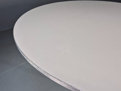 Vintage Fritz Hansen Circular Side Table Arne Jacobsen Design EB13005
