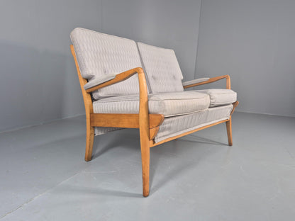 Vintage Cintique 2 Seater Sofa Mid Century 1950s Design Retro EB11946