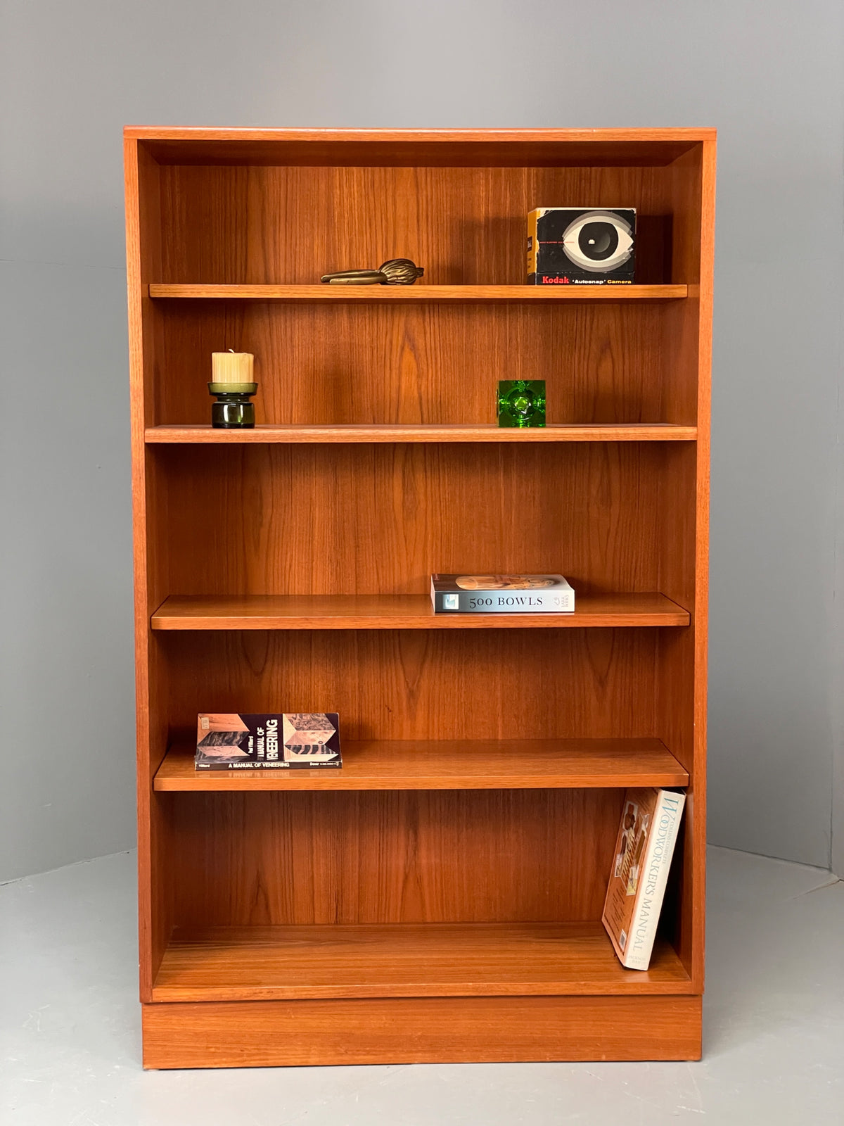 Vintage G Plan Bookcase Teak 1970s Adjustable Shelving EB13120