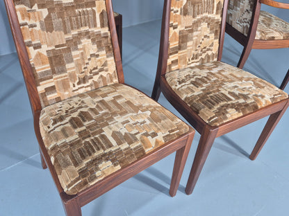5 Vintage G plan Dining Chairs 1970s Fresco Original Upholstery Retro  EB12182