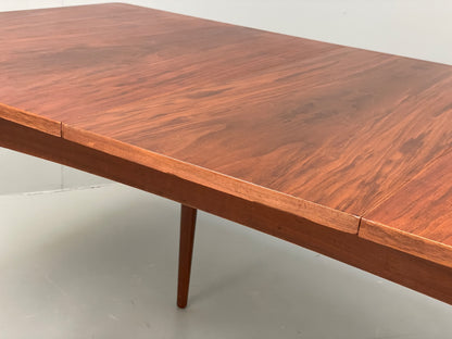 Vintage Walnut Dining Table Extending Mid Century 1960s Retro EB12960