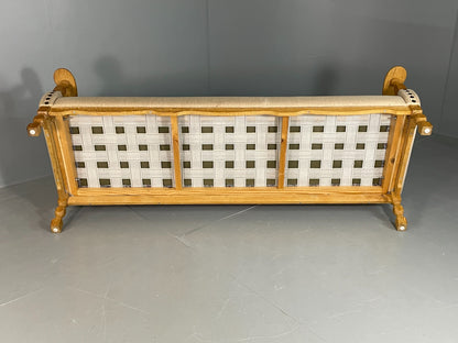 Vintage 3 seater Mid Century Sofa Danish 1970s Kjaernaulf Style Retro EB06713