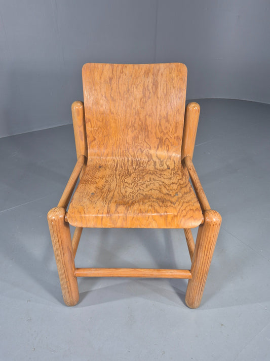 Vintage Brutalist Getama Chair Friis and Nielsen design 1970s Retro  EB12528
