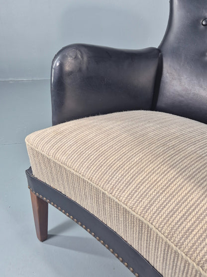Vintage Danish Mid Century Armchair 1950s Design Organic Modernism Retro EB12192