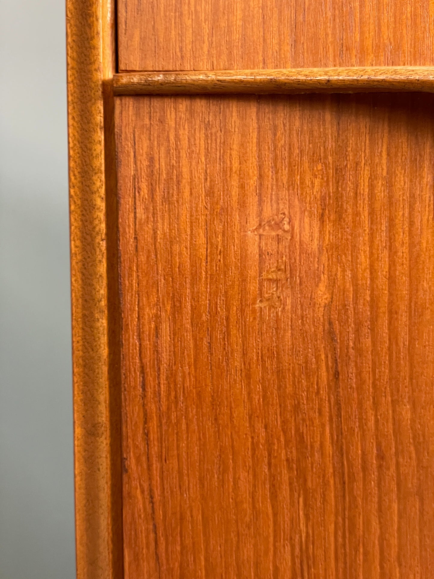 Vintage McIntosh Teak Sideboard 1960s Mid Century Drawers Shelves EB11686