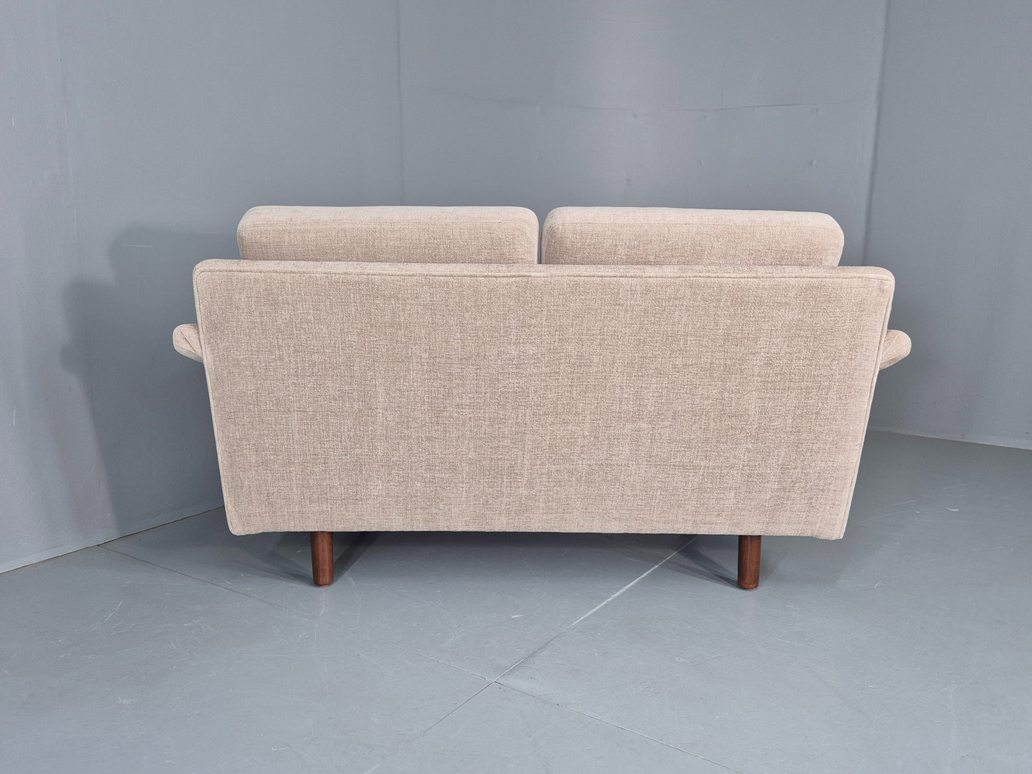 Vintage Danish 2 Seater Sofa Mid Century Original New Upholstery 1960s EB12533