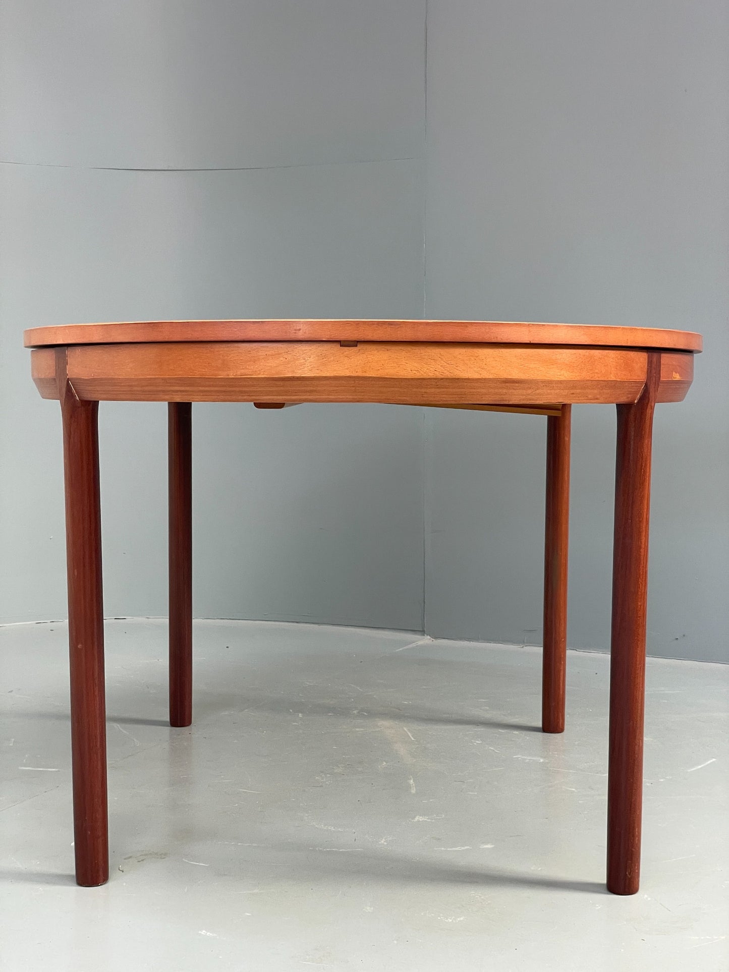 Vintage Dining Table Teak Extending Oval By White & Newton 1960s Retro EB12510