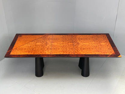 Vintage Italian Dining Table Post Modern 1970s Miniforms By Oscar Dell EB12494