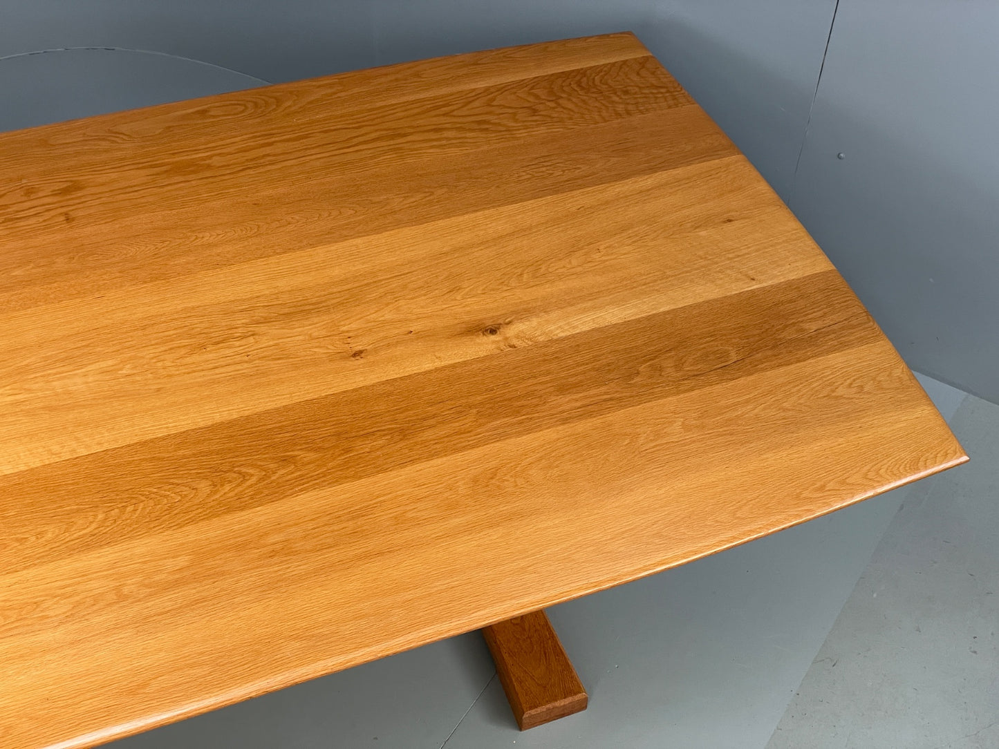 Solid Oak Dining Table 12 Seater 3.2m Large Refectory Bespoke Custom EB12890
