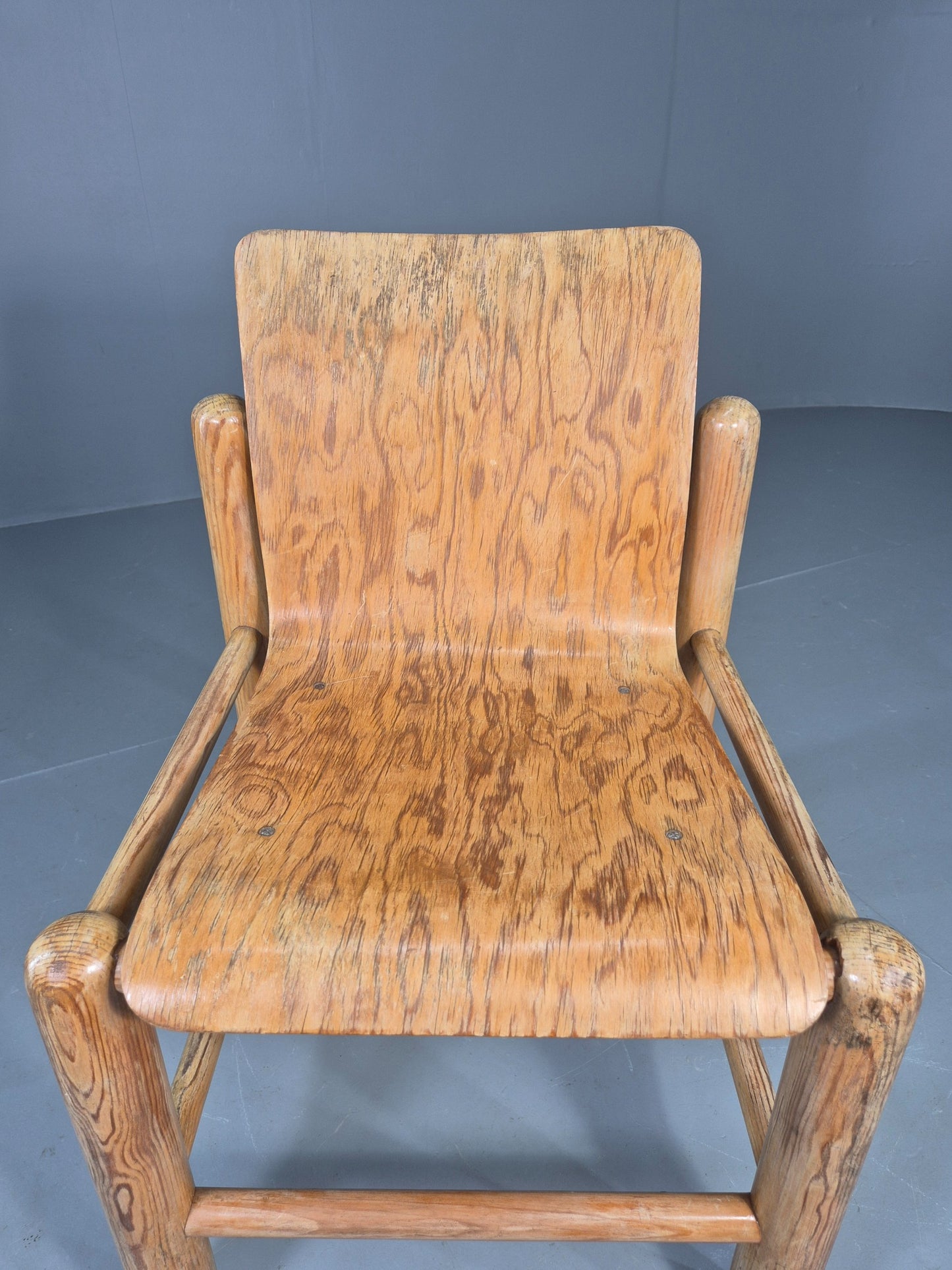 Vintage Brutalist Getama Chair Friis and Nielsen design 1970s Retro Eb12546