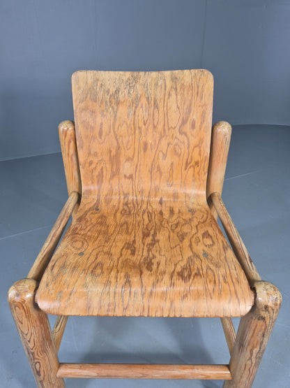 Vintage Brutalist Getama Chair Friis and Nielsen design 1970s Retro Eb12546