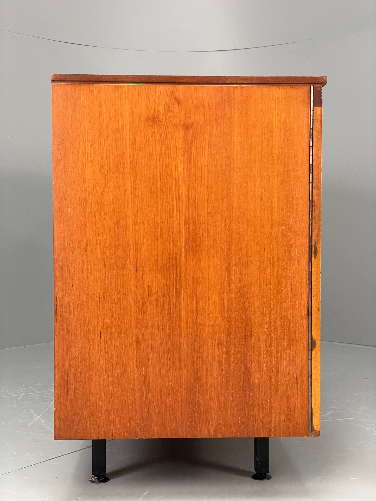 Vintage Teak Foldaway Desk Adjustable 1960s Retro Midcentury Shelving EB12082