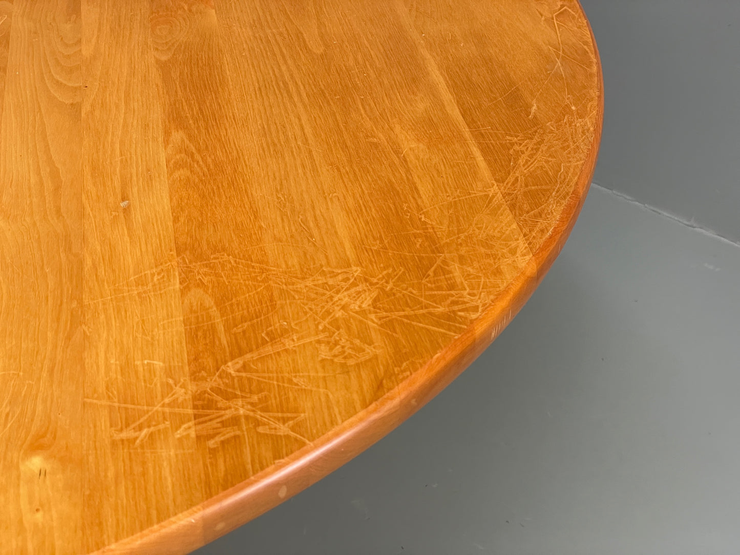 Vintage Extending Dining Table By Yngve Ekstrom For Stolab Swedish 1990s EB12885