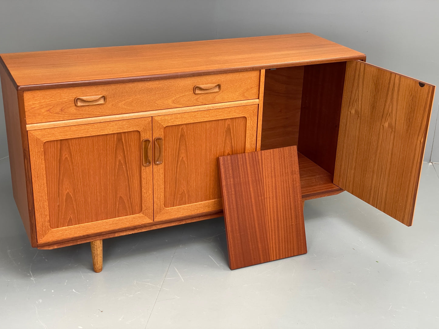 Vintage G Plan Sideboard Teak Fresco Range 1970s Retro Shelving EB11875