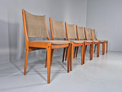 6 Vintage Uldum Danish Dining Chairs 1970s Retro Mid Century Rosewood EB11942