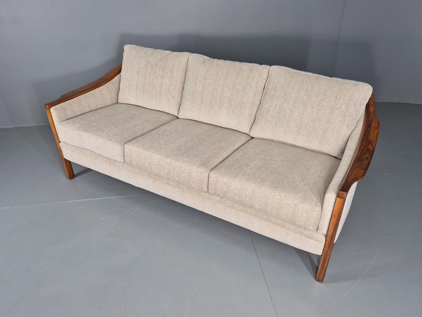 Vintage Mid Century 3 Seater Sofa New Upholstery Brdr Andersen Retro 60s EB11145