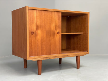 Vintage Teak Cabinet Danish 1970s Retro Mid Century Prebend Sorensen EB12522