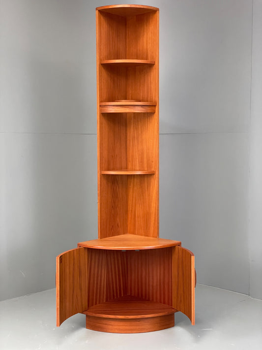 Vintage G Plan Corner Cabinet Teak Cupboard Shelving Fresco 1970s EB12889