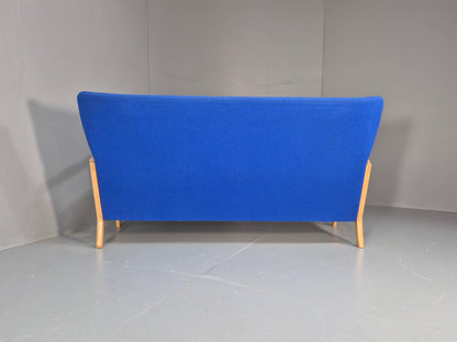 Vintage Mid Century Two Seater Sofa Fritz Hansen 40s Soren Hansen Retro EB09016