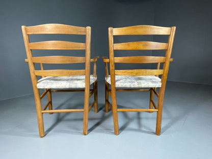 2 Vintage Kaare Klint Church Chairs Fritz Hansen 1930s Retro MCM  EB06017
