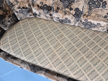 Vintage 1970s 3 Seater Englender Sofa Floral Browns Original Condition EB12272