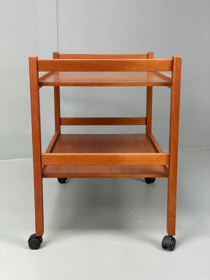 Vintage Teak Drinks Trolley Retro 1970s Mid Century By BRDR Furbo EB12826