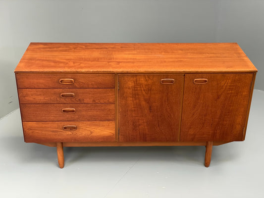 Vintage Sideboard Teak 1960s By Validity Furniture Mid Century Shelving EB12613