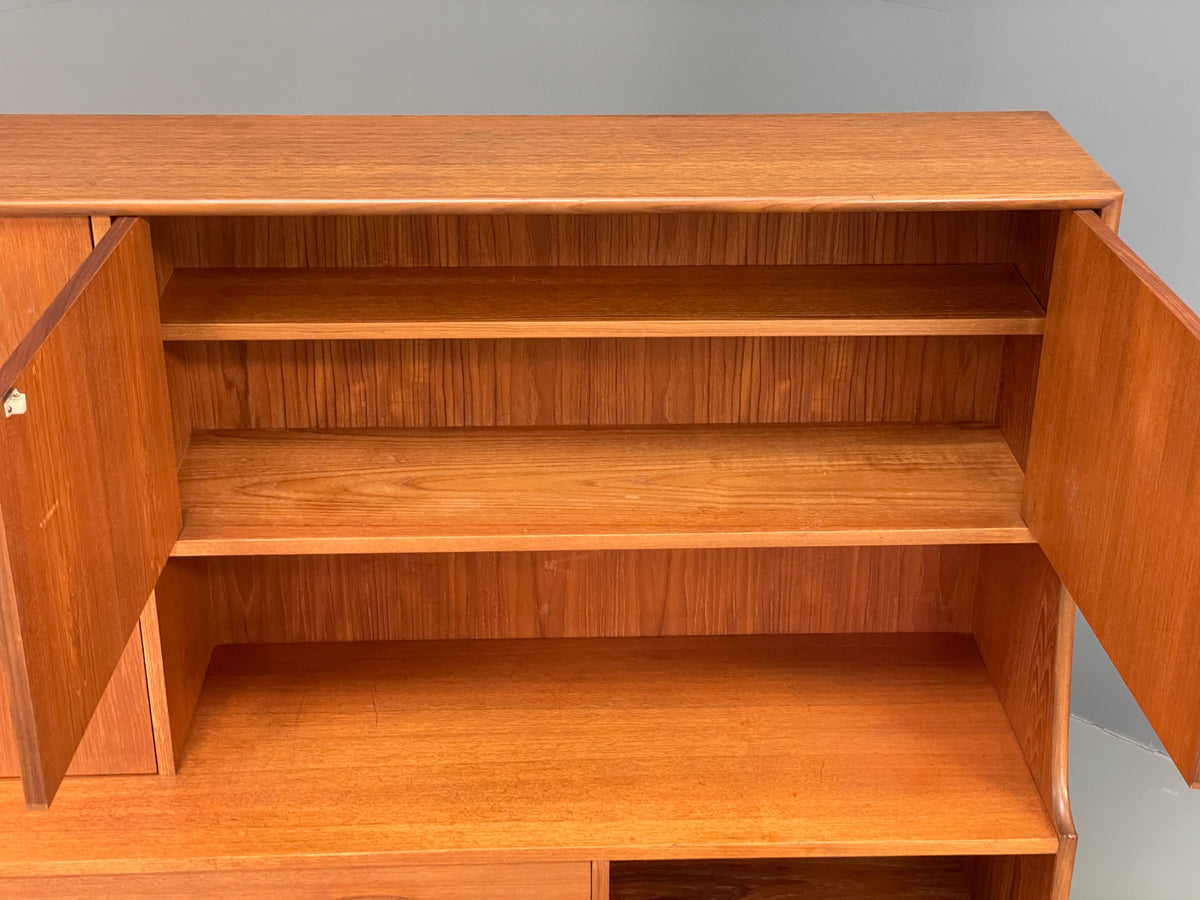 G Plan Teak Highboard Vintage 1960s Brasilia Range Shelving Storage EB12933
