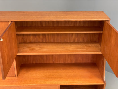G Plan Teak Highboard Vintage 1960s Brasilia Range Shelving Storage EB12933
