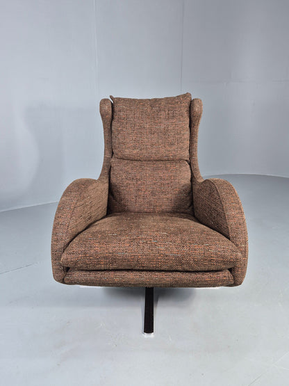 Vintage Fama Lenny Swivel Chair Modern Design Retro Mid Century Style EB12485